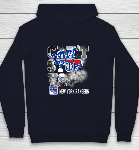 NHL New York Rangers Hockey Can't Stop Vs Youth Hoodie 2