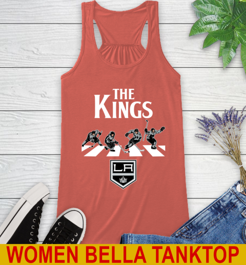 NHL Hockey Los Angeles Kings The Beatles Rock Band Shirt Racerback Tank 3