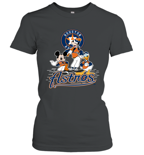 MLB Houston Astros Mickey Mouse Donald Duck Goofy Baseball T Shirt T Shirt