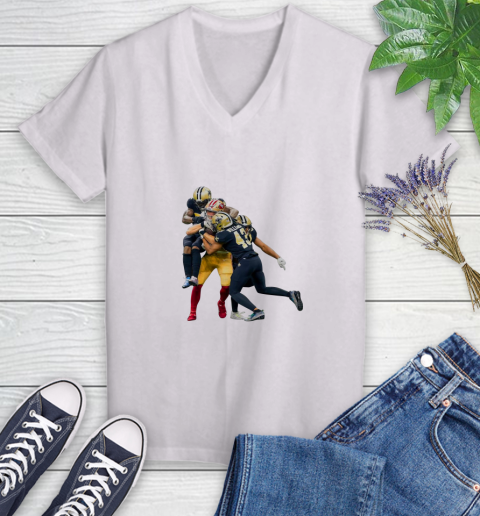 Sprint Football San Francisco 49ers And New Orleans Saints Shirts 78