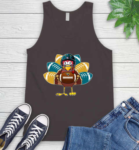Jacksonville Jaguars Turkey Thanksgiving Day Tank Top 7