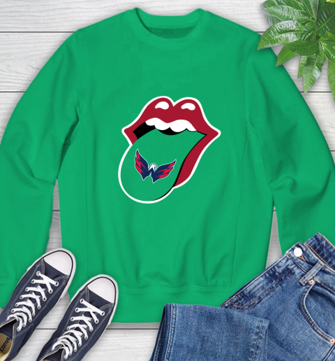 Washington Capitals NHL Hockey Lips I Root For My Team Adoring Fan 30