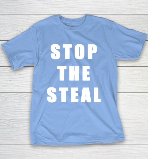 Stop The Steal Youth T-Shirt 8