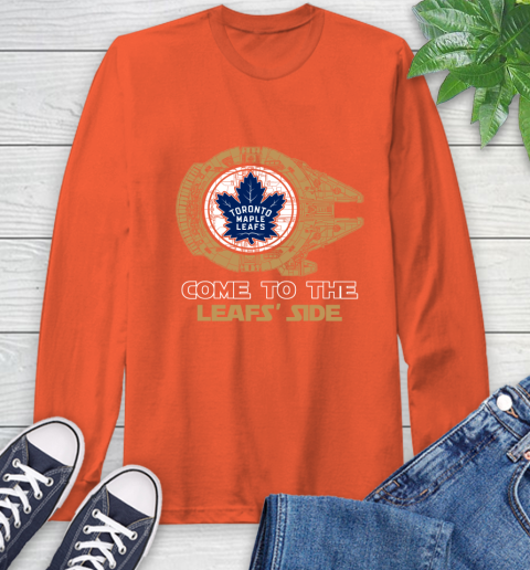NHL Come To The Toronto Maple Leafs Wars Hockey Sports Long Sleeve T-Shirt 4