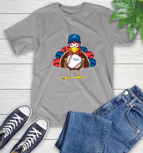 Los Angeles Dodgers Turkey thanksgiving T-Shirt 6
