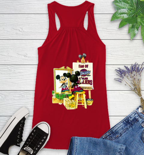 NBA Basketball Cleveland Cavaliers Mickey Drawing Shirt 39