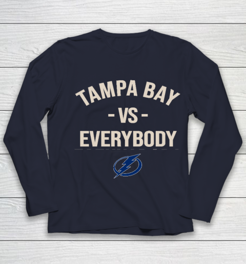 Tampa Bay Lightning Vs Everybody Youth Long Sleeve 2