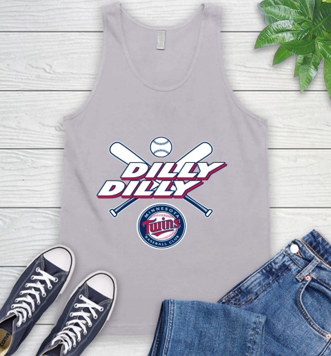 MLB Minnesota Twins Dilly Dilly Baseball Sports Tank Top 4