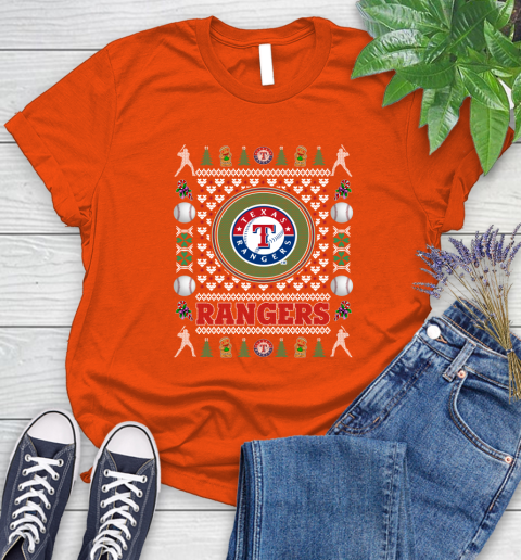 Texas Rangers Merry Christmas MLB Baseball Loyal Fan Ugly Shirt 88
