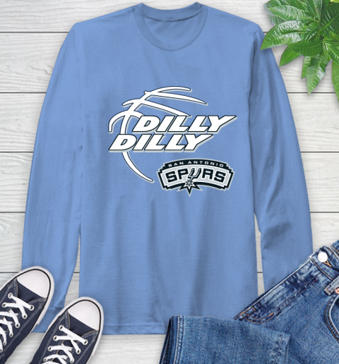 NBA San Antonio Spurs Dilly Dilly Basketball Sports Long Sleeve T-Shirt 11
