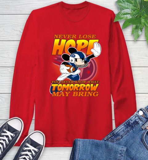 Tennessee Titans NFL Football Mickey Disney Never Lose Hope Long Sleeve T-Shirt 11
