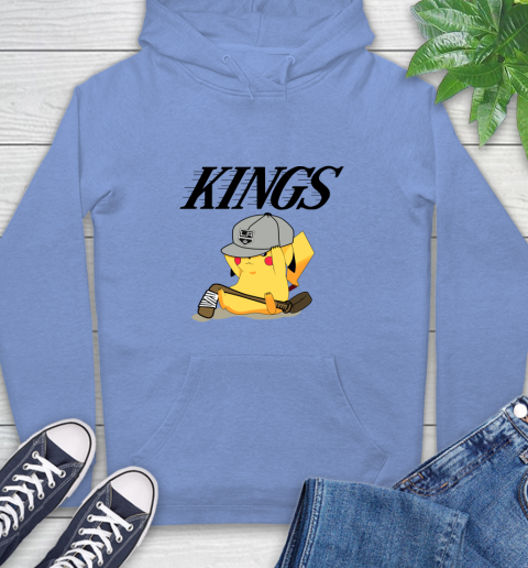 NHL Pikachu Hockey Sports Los Angeles Kings Hoodie 11