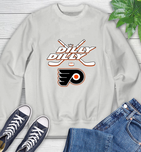 NHL Philadelphia Flyers Dilly Dilly Hockey Sports Sweatshirt 5