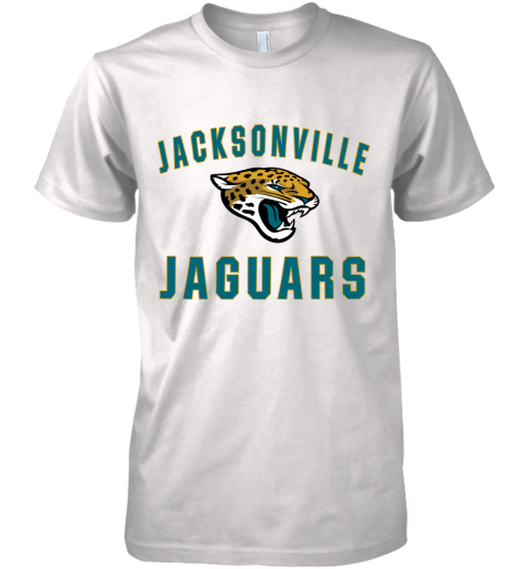 Jacksonville Jaguars Nfl Line By Fanatics Branded Vintage Victory Premium Men's T-Shirt