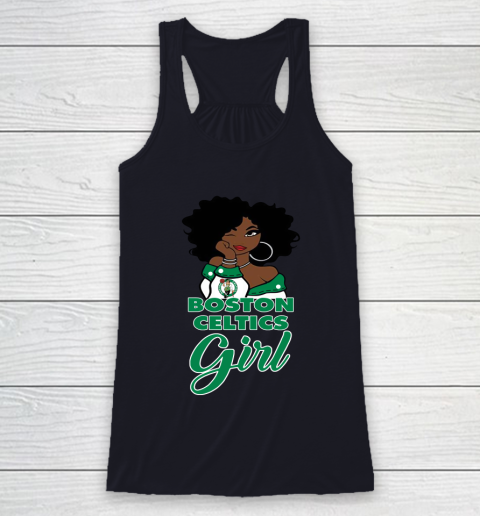 Boston Celtics Girl NBA Racerback Tank 8