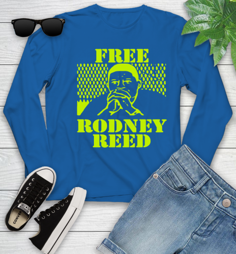 Freee rodney reed Youth Long Sleeve 11 Freee rodney reed Youth Long Sleeve - Image 11
