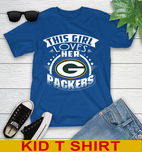 Green Bay Packers NFL Football This Girl Loves Her Team 106