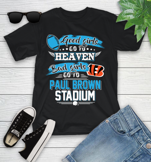 Cincinnati Bengals NFL Bad Girls Go To Paul Brown Stadium Shirt Youth T-Shirt