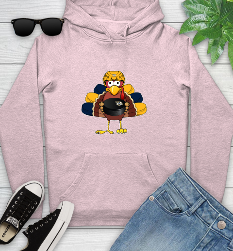 Nashville Predators Turkey Thanksgiving Day Youth Hoodie 10