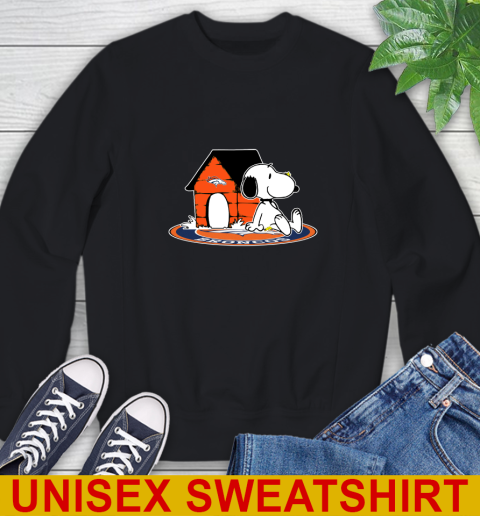 NFL Football Denver Broncos Snoopy The Peanuts Movie Shirt Sweatshirt 2