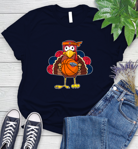 New Orleans Pelicans Turkey thanksgiving day Women's T-Shirt 3