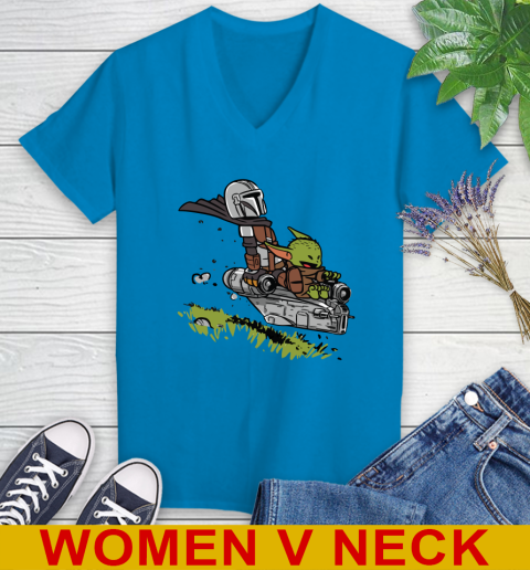 Baby Yoda and Mando Shirt 84