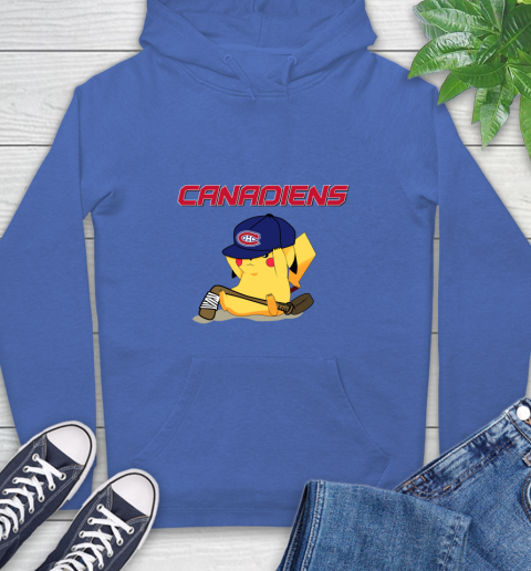 NHL Pikachu Hockey Sports Montreal Canadiens Hoodie 9