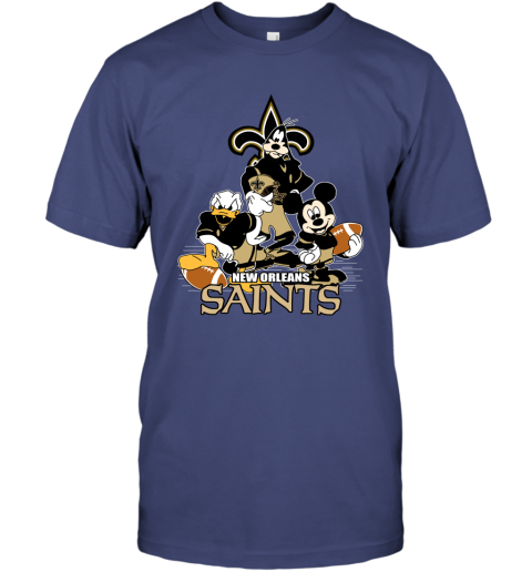 Mickey Donald Goofy The Three New Orleans Saints Football T-Shirt - T-shirts  Low Price