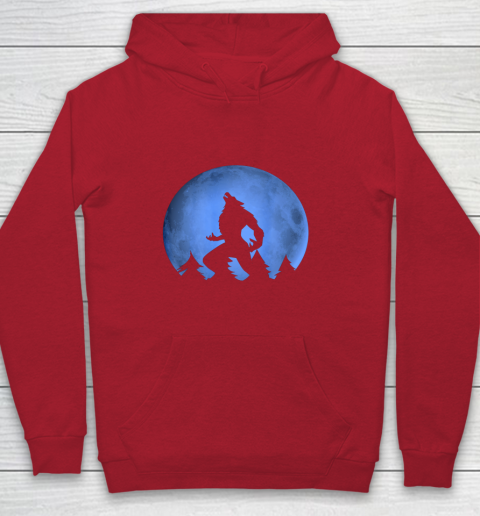 Werewolf Blue Moon wolf full moon on Halloween costume 2020 Youth Hoodie 7