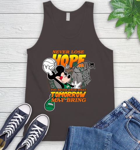 Boston Celtics NBA Basketball Mickey Disney Never Lose Hope Tank Top 6