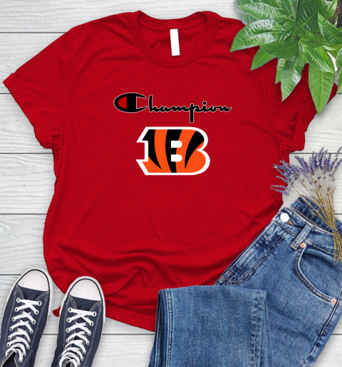 NFL Football Cincinnati Bengals Champion Shirt Women's T-Shirt 9
