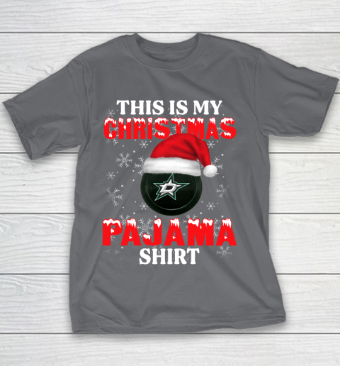 Dallas Stars This Is My Christmas Pajama Shirt NHL Youth T-Shirt 5