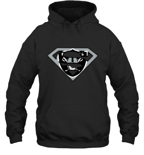 We Are Undefeatable The Oakland Raiders x Superman NFL Hoodie