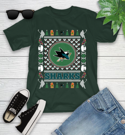 San Jose Sharks Merry Christmas NHL Hockey Loyal Fan Ugly Shirt 104