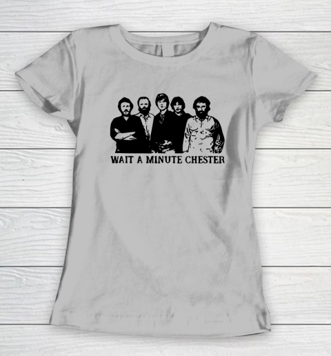 Wait A Minute Chester April Wine Women's T-Shirt 3