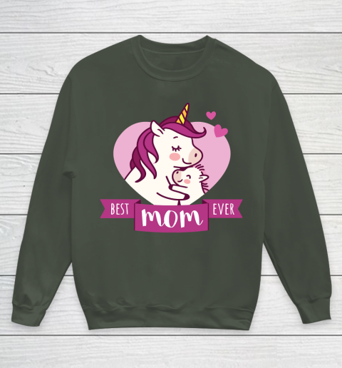 Mother's Day Funny Gift Ideas Apparel  Best Mom Ever T Shirt Youth Sweatshirt 8