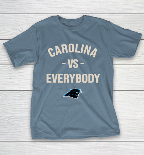 Carolina Panthers Vs Everybody T-Shirt 6