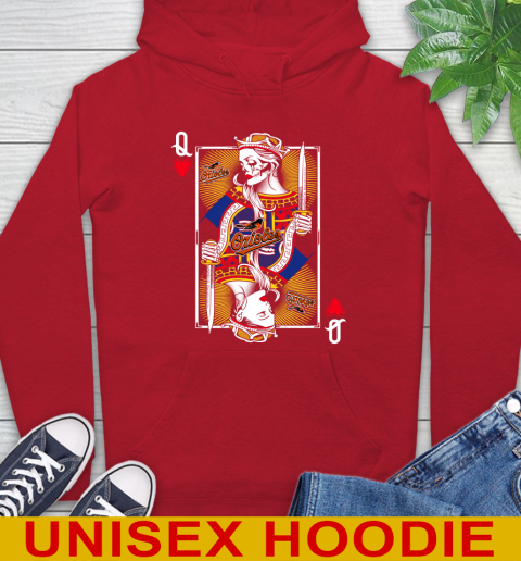 MLB Baseball Baltimore Orioles The Queen Of Hearts Card Shirt Hoodie 10