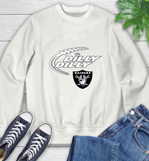 NFL Oakland Raiders Dilly Dilly Football Sports Sweatshirt