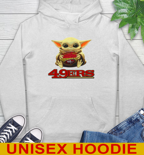 NFL Football San Francisco 49ers Baby Yoda Star Wars Shirt Hoodie