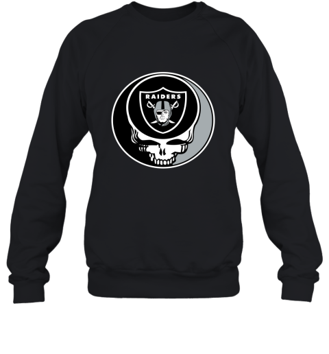 NFL Oakland Raiders Grateful Dead Rock Band Football Sports UIAR95P21HY sweatshirt 35 95 151514 front black