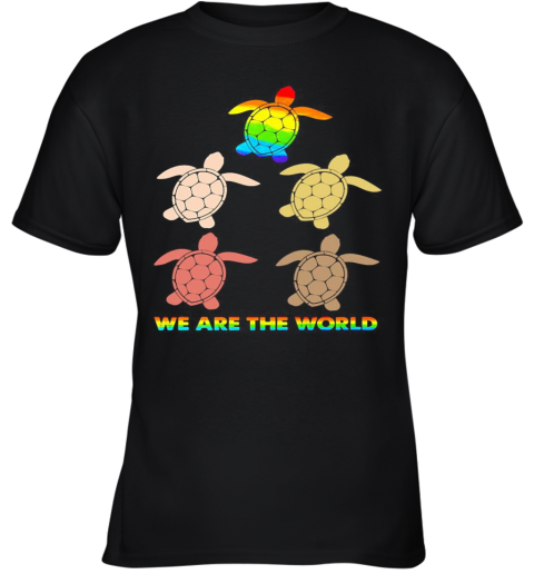 Lgbt Turtle We Are The World Youth T-Shirt