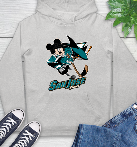 NHL San Jose Sharks Mickey Mouse Disney Hockey T Shirt Hoodie