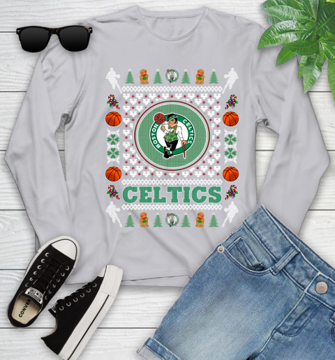 Boston Celtics Merry Christmas NBA Basketball Loyal Fan Ugly Shirt 128
