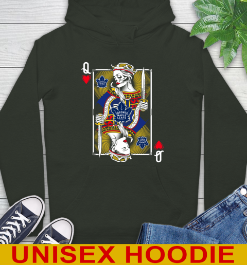 NHL Hockey Toronto Maple Leafs The Queen Of Hearts Card Shirt Hoodie 12