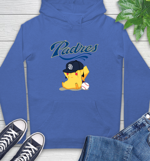MLB Pikachu Baseball Sports San Diego Padres Hoodie 9