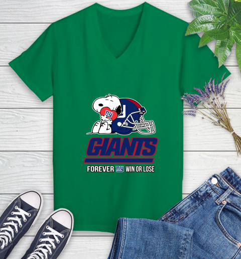 NFL The Peanuts Movie Snoopy Forever Win Or Lose Football New York Giants 81