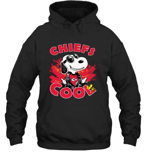 Kansas City Chiefs Snoopy Joe Cool We're Awesome Hoodie