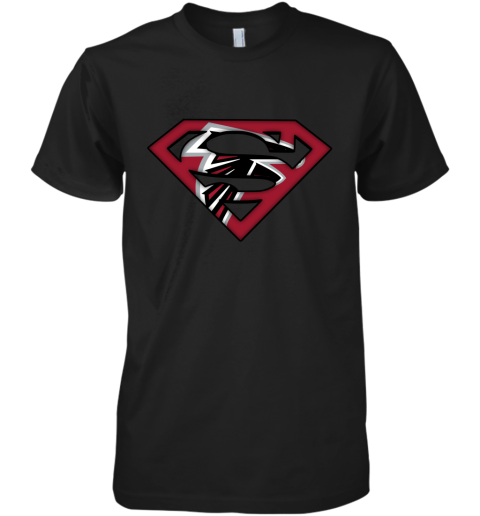 We Are Undefeatable The Atlanta Falcons x Superman NFL Premium Men's T-Shirt