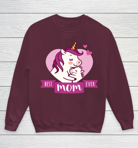 Mother's Day Funny Gift Ideas Apparel  Best Mom Ever T Shirt Youth Sweatshirt 4